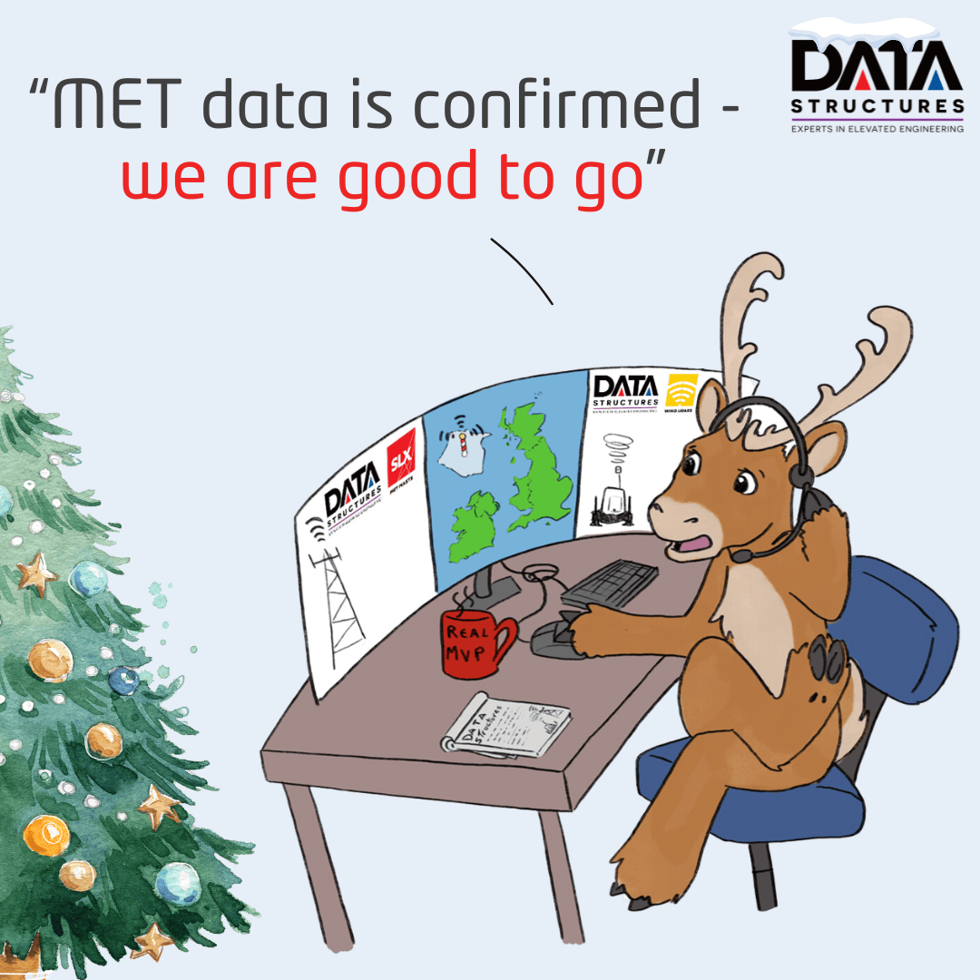 Seasons Greetings to all our clients from all of us here at Data Structures